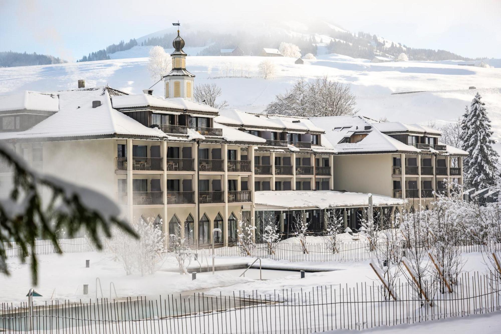 Resort Hof Weissbad Buitenkant foto